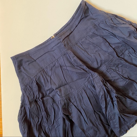 J. Crew Tiered Cotton Voile Mini Skirt - Picture 2 of 4